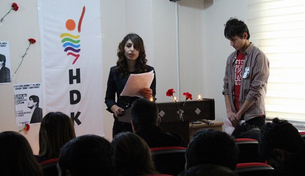 HDK Van Gençlik Meclisi Hrant'ı andı